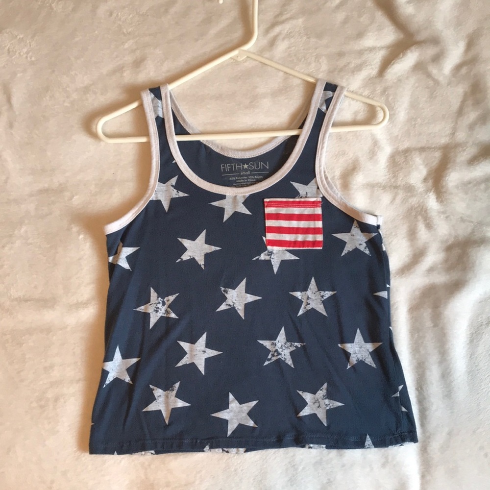 American Flag Tank-Top